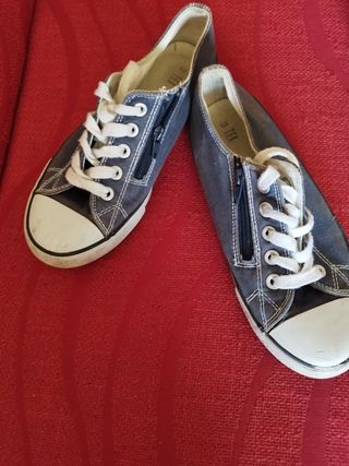 Zapatillas loneta talla 33