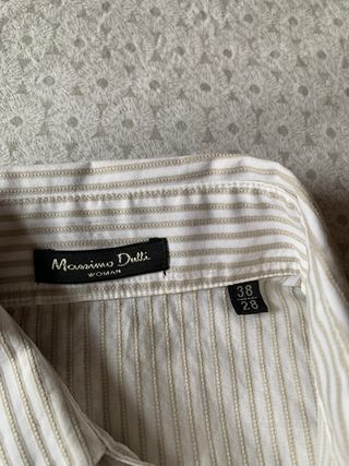 Camisa mujer rayas Massimo Dutti