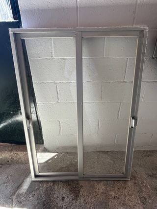 3 ventanas de aluminio