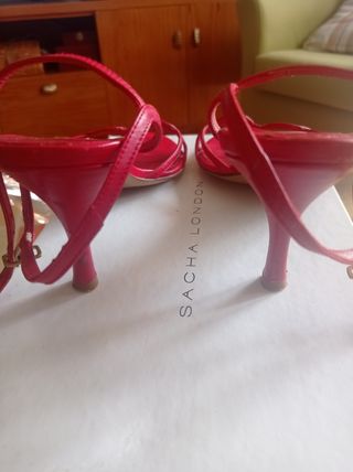 Sandalias Rojas