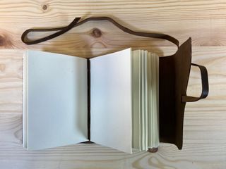 Vintage Leather Bound Journal Notebook