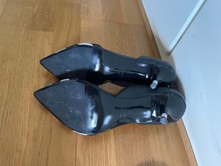 Zapatos tacón ZARA T39 NUEVOS 6cm