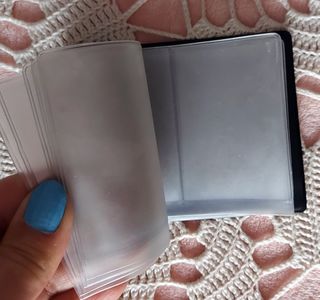 ● Organizador de bolso de cartões de visita