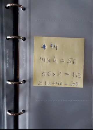 ● Organizador de cartões de visita