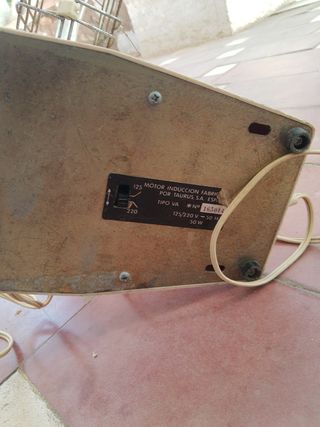 Ventilador antiguo