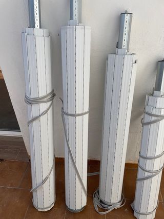 Persianas varias medidas prácticamente nuevas