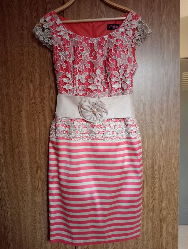 vestido ceremonia. solo un uso