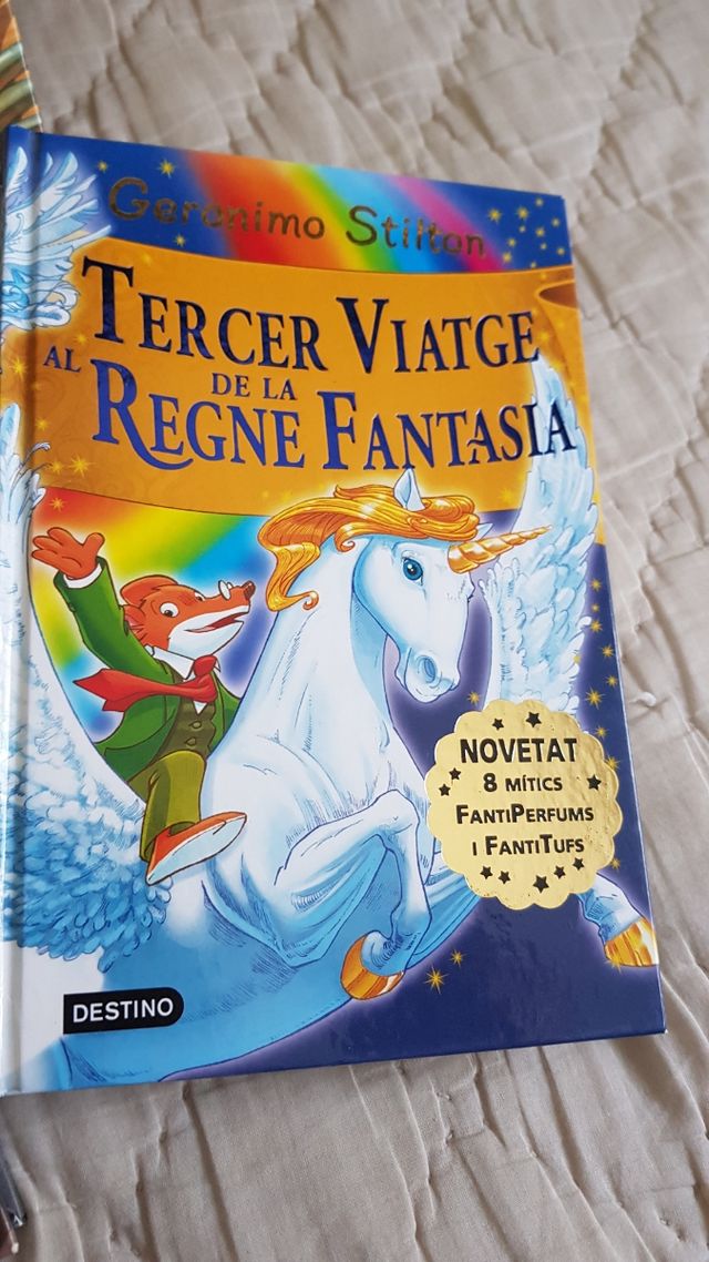 pack de 3 libros de Geronimo stilton