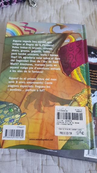 pack de 3 libros de Geronimo stilton