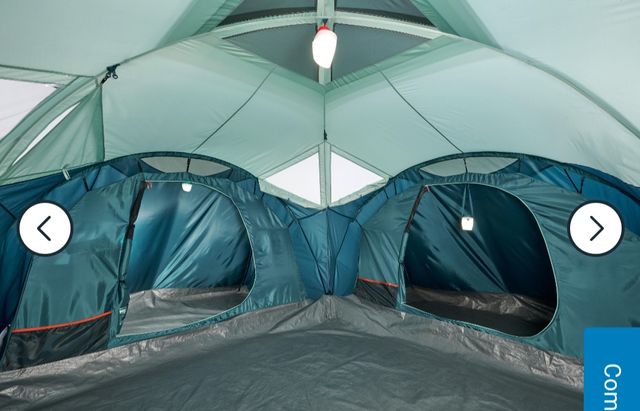 tienda de campaña quechua 6 personas