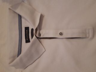 Polo blanco Massimo Dutti. talla L