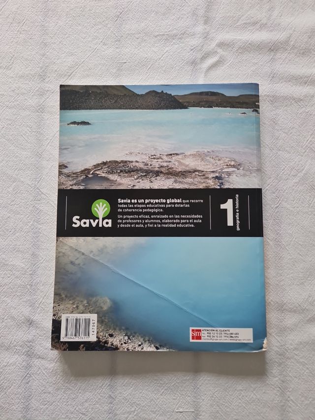 Geográfia e historia 1 eso sm savia de segunda mano por 8 EUR en Geográfia e historia 1 eso sm savia de segunda mano por 8 EUR en