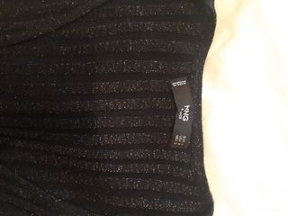 Jersey negro brillo.