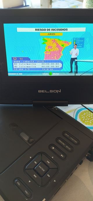 Reproductor DVD portátil Belson