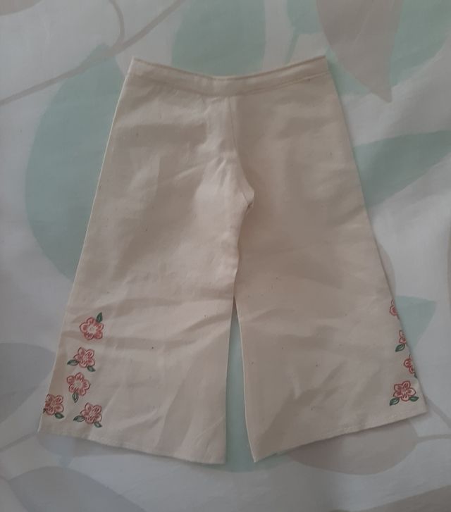 Pantalón del conjunto Hippy años 70. Nancy.Pierina