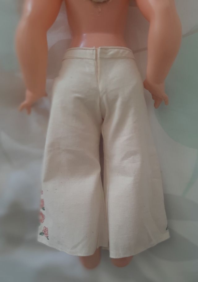Pantalón del conjunto Hippy años 70. Nancy.Pierina