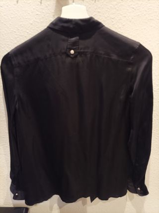 Camisa Diesel negra, mujer.