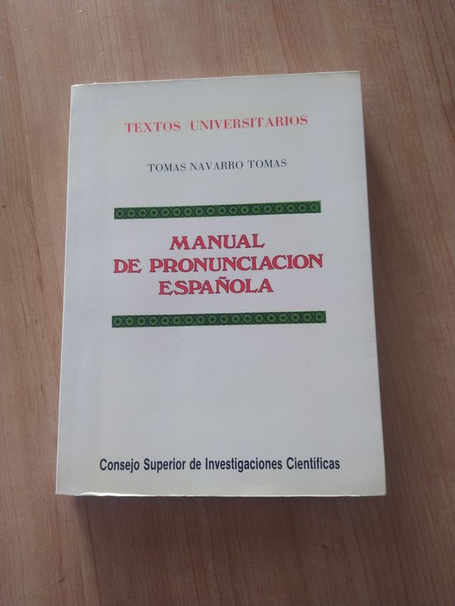 MANUAL DE PRONUNCIACIÓN ESPAÑOLA