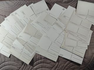 MÁLAGA. Lote 36 postales antiguas, nuevas.