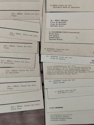 MÁLAGA. Lote 36 postales antiguas, nuevas.