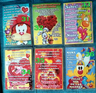 Tarjeta Postal para Cumpleaños + REGALO y Sobre