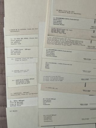 MÁLAGA. Lote 24 postales antiguas, nuevas.