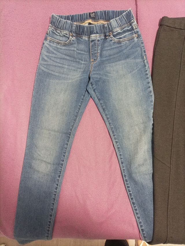 par de pantalones niña talla 11-12