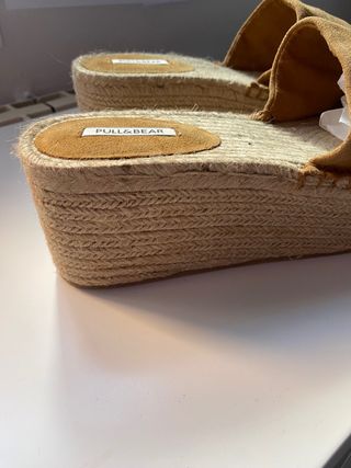 Sandalias plataforma esparto