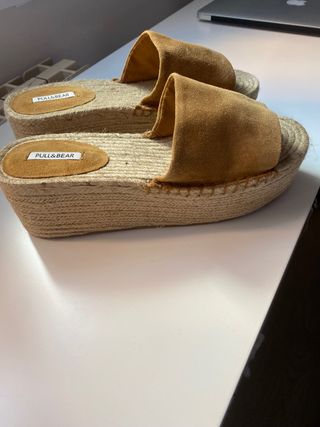 Sandalias plataforma esparto