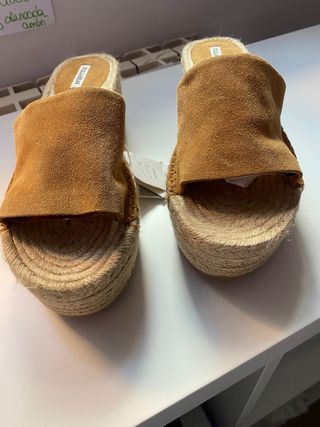 Sandalias plataforma esparto
