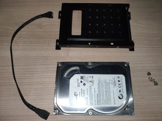Disco duro 3,5" 500gb+cable SATA+soporte antibibra