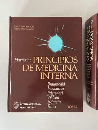 Principios de Medicina Interna dos Tomos tapa dura