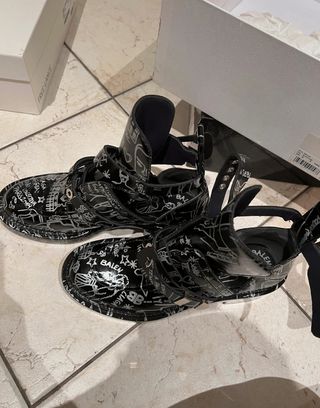 Botas Balenciaga grafiti