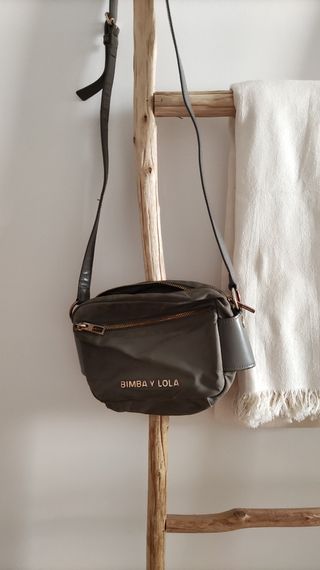 Bolso bimba gris moda mujer