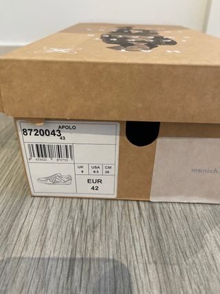 Munich apolo talla 42 zapatillas sneakers black