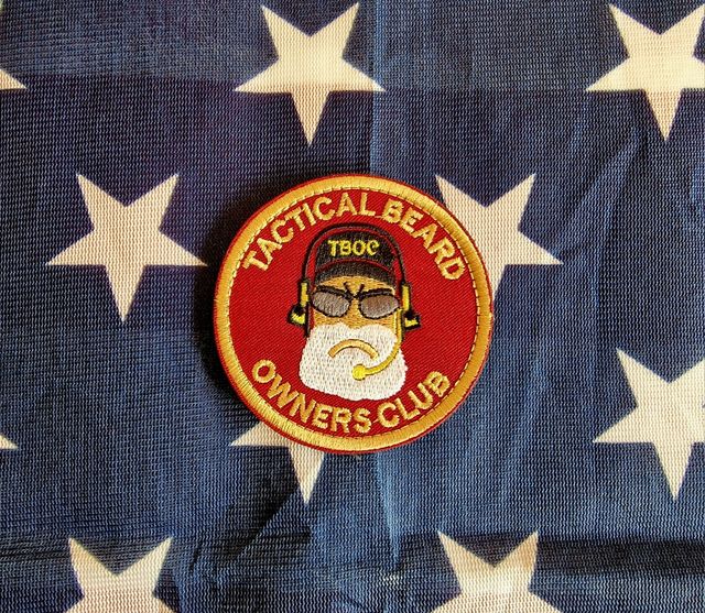 Patch con velcro TACTITAL BEARD Originale