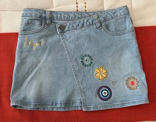 Falda Niña Desigual y C&A