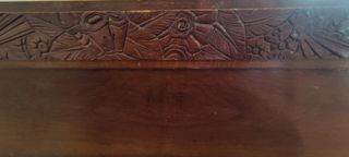 Cabecero cama de madera y piecero