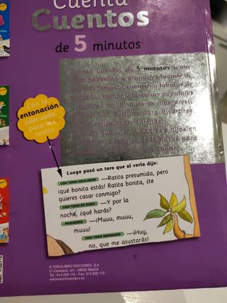 cuenta cuentos con entonaciones