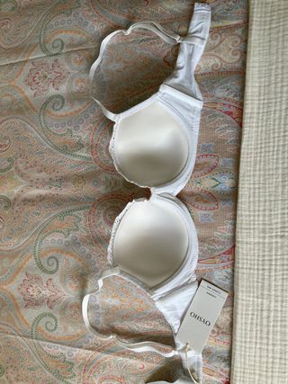 Sujetador blanco Oysho