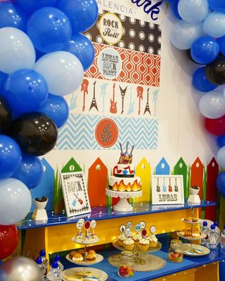 Decoraciones con Globos para Eventos Candy Bar