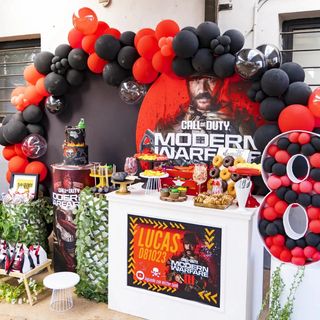 Decoraciones con Globos para Eventos Candy Bar