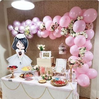Decoraciones con Globos para Eventos Candy Bar