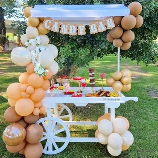Decoraciones con Globos para Eventos Candy Bar