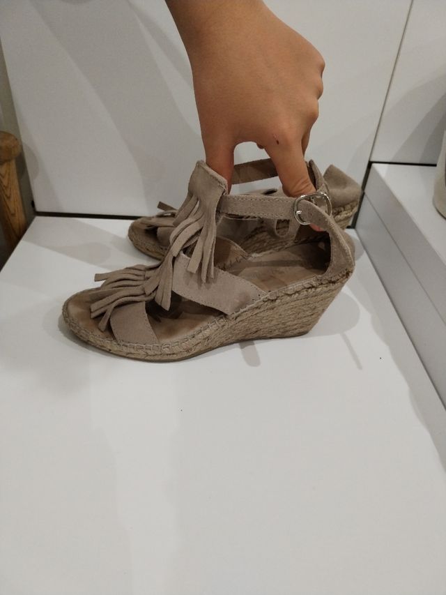 Alpargatas beig