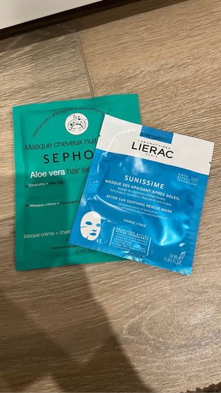 3 +3 mascarilla de rostro y cabello