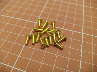 Tornillo M3x8 12.9 Dorado