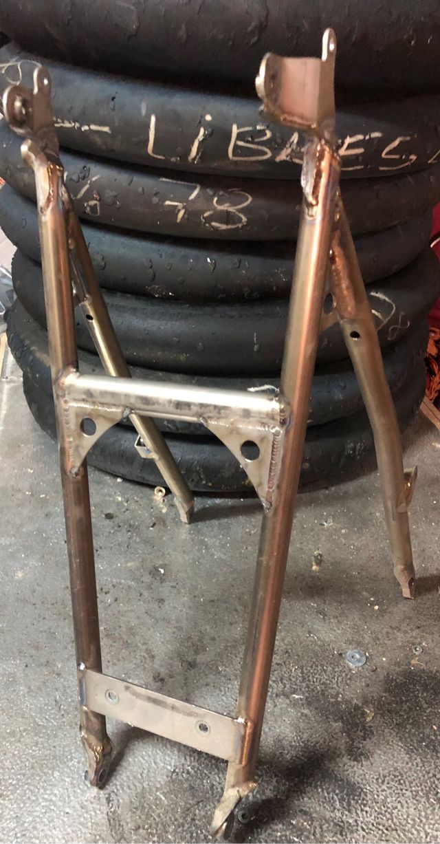 Sub-Chasis Titanio Honda Crf450R