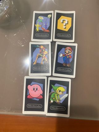 Cartas/tarjetas para escanear en la nintendo