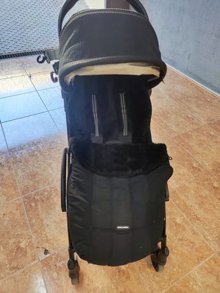 Saco de silla carro McLaren invierno negro